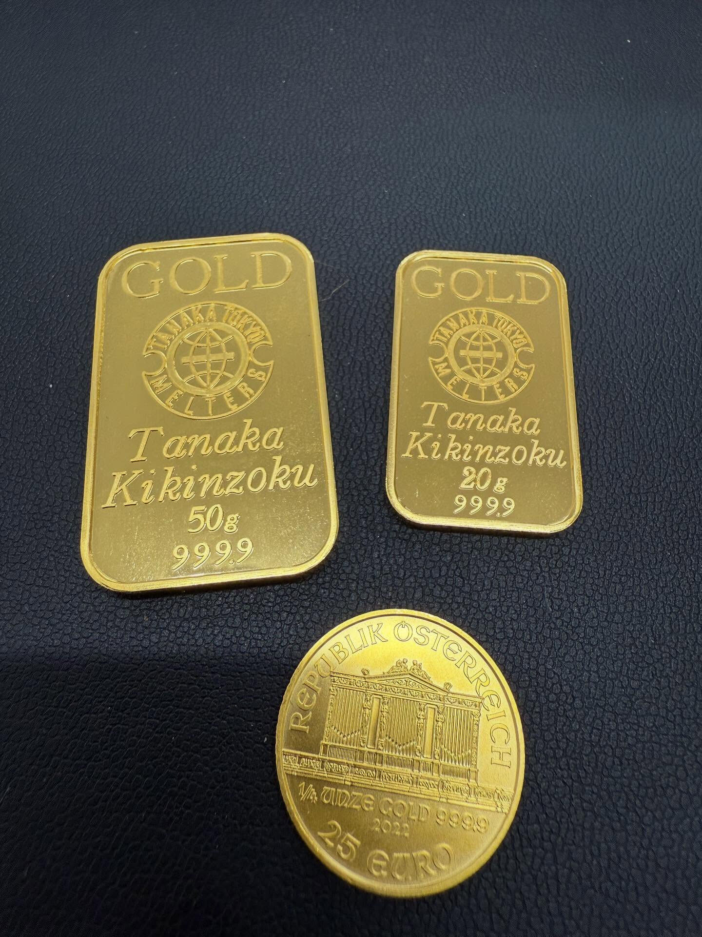 【買取】　インゴット・記念硬貨